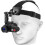 Head-Mounted Night Vision Monocular Goggles with Elastic Head Strap, Riflescope 1.54 in HD Screen(Black) 1