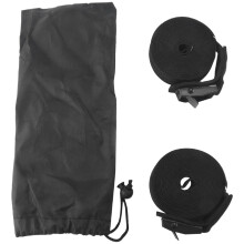 2 piezas de 3 m x 2,5 cm de amarre para tabla de surf, kayak, portaequipajes de techo