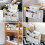 Organizer da comodino, contenitore in feltro con contenitore in tessuto 10
