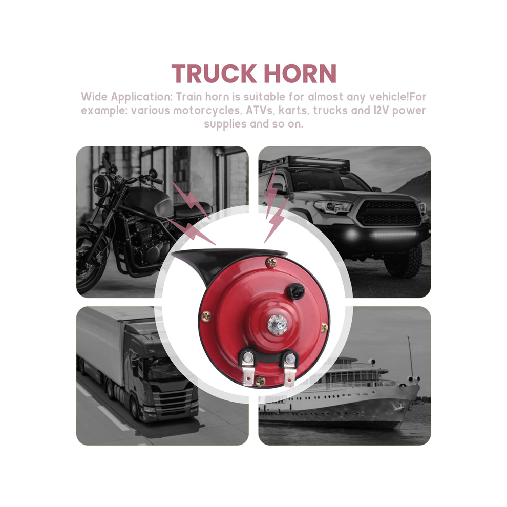 300Db Super Loud Train Horn For Truck Boat Car Air 4852051018345