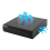 ITX computerhus TX02 mini desktop industrielt Con 8