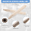 2Pcs Badminton Racket Handle Grip Wooden Repair of 7