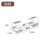 100 τεμάχια κλιπ καλωδίων Tidy Wire Holder με ισχυρή ασφάλεια 9