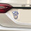 Baby in autosticker van aluminium voor Fabia A 5