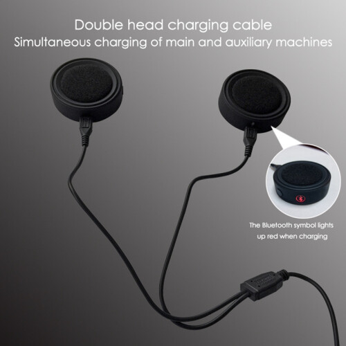 Auriculares Bluetooth inalámbricos para casco de motocicleta Magic 2