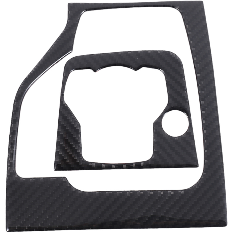 Carbon Fiber Car Gear Head Shift Knob Panel Cover 4852051031221