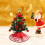Saia para árvore de Natal de 2 peças - 12 polegadas mini com F 7