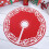 Saia para árvore de Natal de 2 peças - 12 polegadas mini com F 6