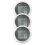 3 Pieces Mini Motorcycle Clocks Waterproof Stick-o 1