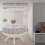 Round Tablecloth Wipe Clean 180cm Waterproof Wrink 4