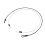 100CM/3.3Ft Long Travel Security Cable Lock,Braide 4