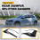 Til Golf 7 MK7 GTD 2012-2015 Bagkofanger-splitter 9