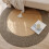 Japanese Style Woven Carpet Round Floor Mat Simple 6