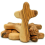 10PCS Small Olive Wood Crosses, Holding Crosses Po 1
