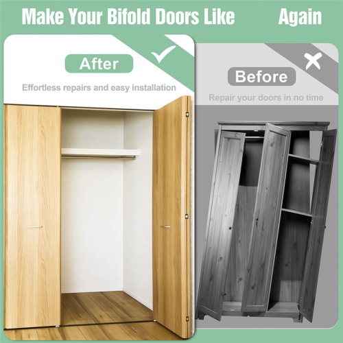 Bi-Fold Door Hardware Repair Kit - for 2.22Inch to 1