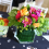 8 stk. firkantede bur med blomsterskum til blomster 5