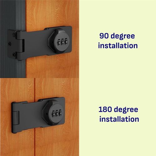 Κλειδαριά συνδυασμού χωρίς κλειδί - 3 ψηφία για πόρτα ντουλαπιού 2