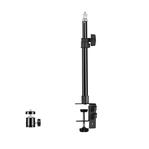 C Tripod Clamp Desk Mount Light Stand with 1/4In B 1