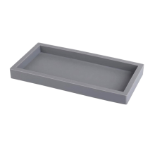 Countertop and Vanity Tray 8X4Inch Silicone Soap D