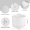 2Pcs Drum Lampshade, Lamp Shades for Table Floor L 6