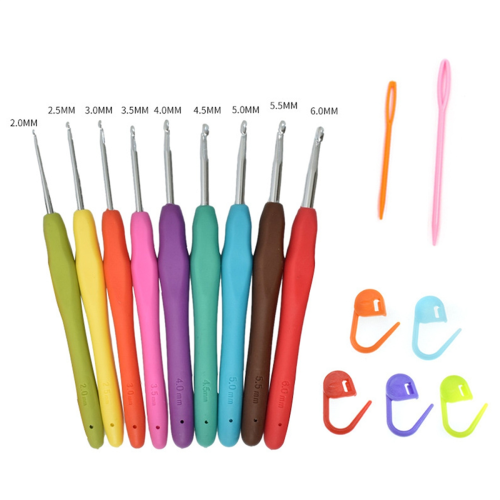 Crochet Hooks, Ergonomic Handle Hooks Set, Comfort 2