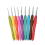 Crochet Hooks, Ergonomic Handle Hooks Set, Comfort 7