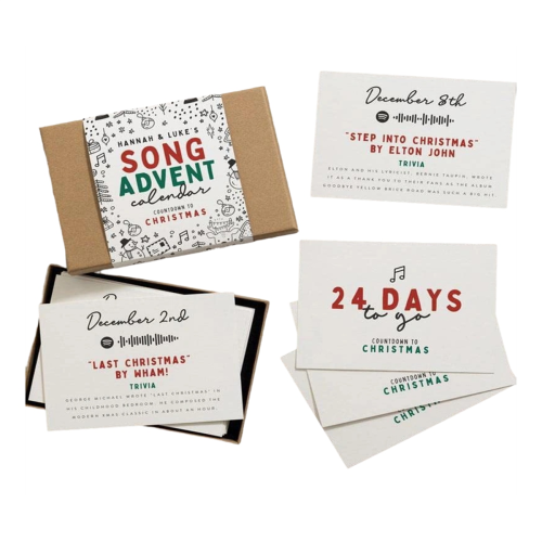 Christmas Advent Calendar Cards 24PCS Countdown Ca 2
