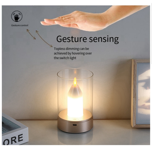 USB Candle Light Rechargeable Flameless Electric L 2