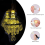 60 Stück LED-Ballonlichter, Mini-Licht, Warmweiß, f 6