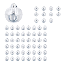 60 Stück LED-Ballonlichter, Mini-Licht, Warmweiß, f