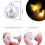 60 Stück LED-Ballonlichter, Mini-Licht, Warmweiß, f 5