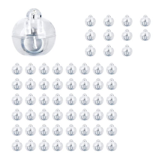 60 Stück LED-Ballonlichter, Mini-Licht, Warmweiß, f 1
