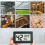 Μίνι υγρόμετρο εσωτερικού χώρου με 6 πακέτα ψηφιακών μετρητών υγρασίας 7