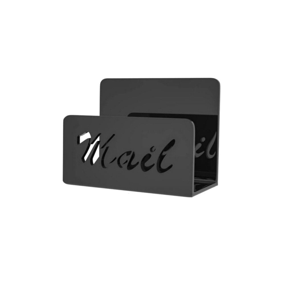 Semoic Mail Organizer Countertop Holder Acrylic Sorter Fo