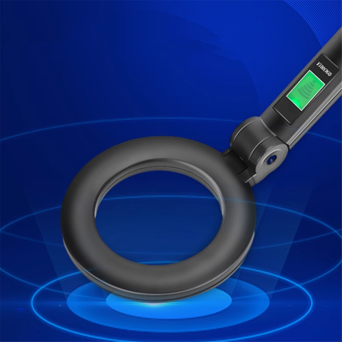 Detector de metale portabil pliabil cu scanare la 360 1