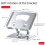 Universell laptopstativ med 360 roterende base, Annonse 8