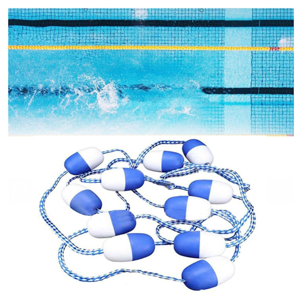 Safety Rope For Breakwaters, Dividing Rope For Pools, Floating Rope (12M) 6493810019586