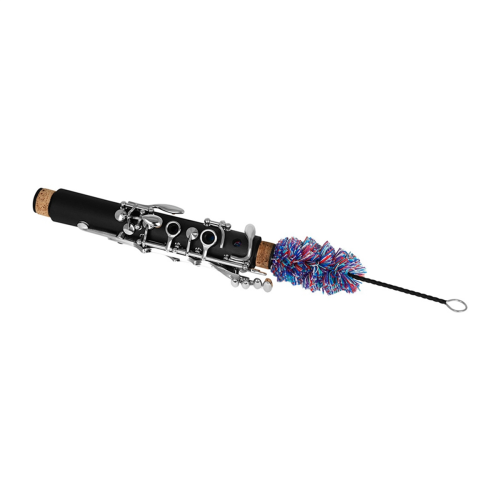 Cepillo de limpieza para clarinete, flauta de saxofón, algodón en 2