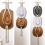 Cabides para chapéus Boho Rack Cabide para organização de porta 2