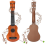 17In Kinder Ukulele Gitarre 4Strings Mini Kinder Mu 4