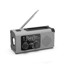 Noodweerradio, 4000 mAh waarschuwingsradio op zonne-energie