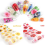 10 Rolls Nail Decals Extension Gel Art Decorations 6