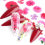 10 Rolls Nail Decals Extension Gel Art Decorations 3