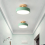 Πράσινα Φωτιστικά Οροφής Μοντέρνα LED Nordic Wood Lighti 5