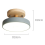 Πράσινα Φωτιστικά Οροφής Μοντέρνα LED Nordic Wood Lighti 3