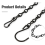 Hanging Plant Chain, Black Chain for Bird Feeders 4