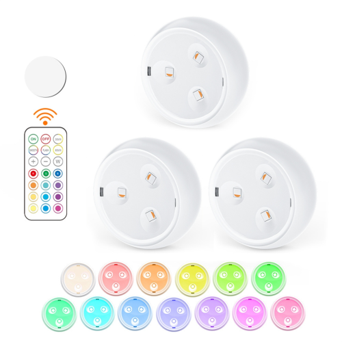 Puck Lights with Remote 13 Colors Changeable RGB L 1