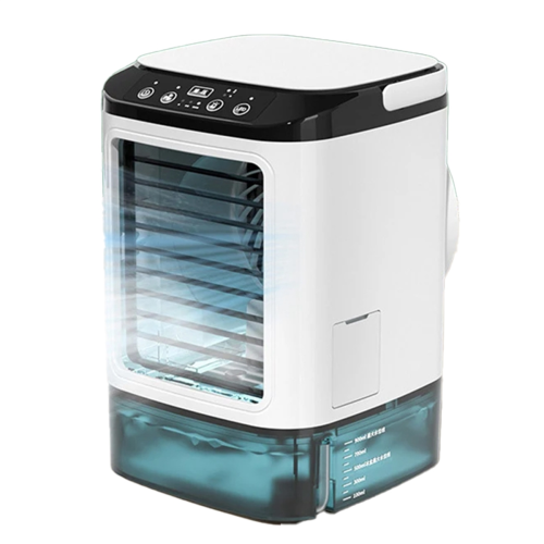 Draagbare airconditionerventilator met dubbele ultrasone Atomi 1