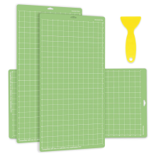 Pacote com 3 tapetes de corte - 12 x 24 polegadas, verde padrão