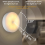 4-pack bewegingssensor LED-nachtlampje, USB-oplaadbaar 8